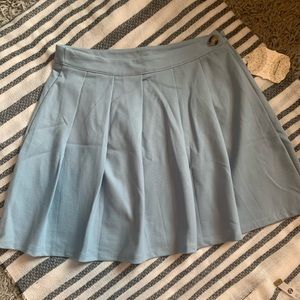 🆕 NWT Pleated Altar’d State Light Blue Skirt Size Medium